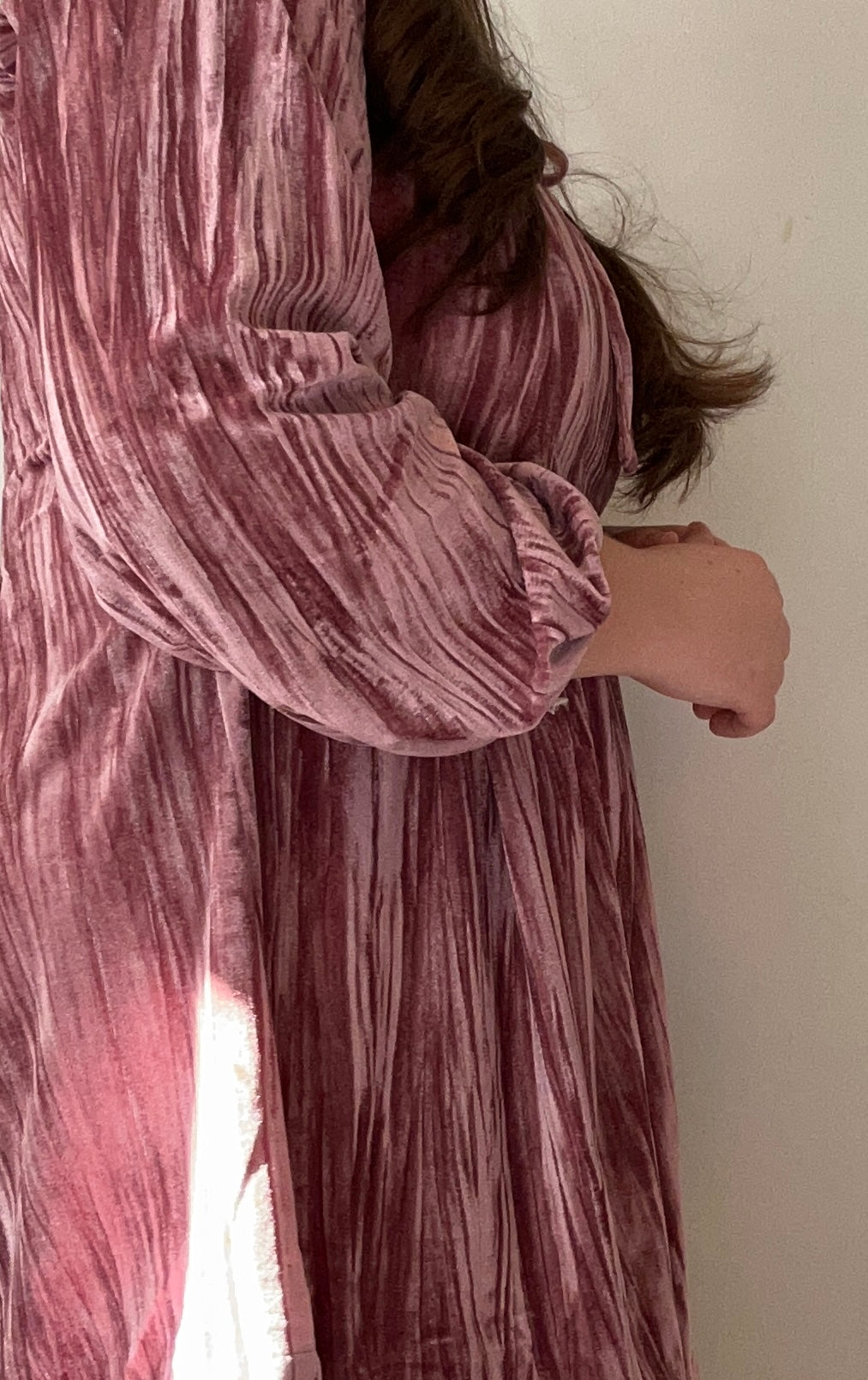 Sweet Love Dress - Pink Velvet
