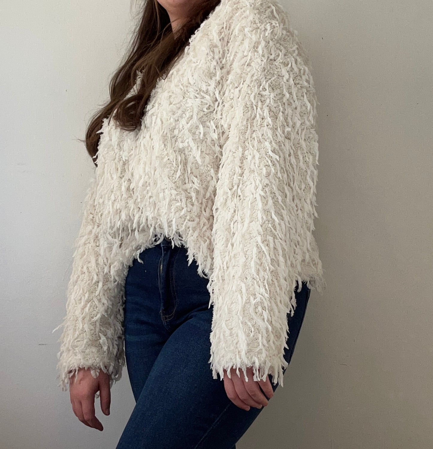 Feather Fun Top - White