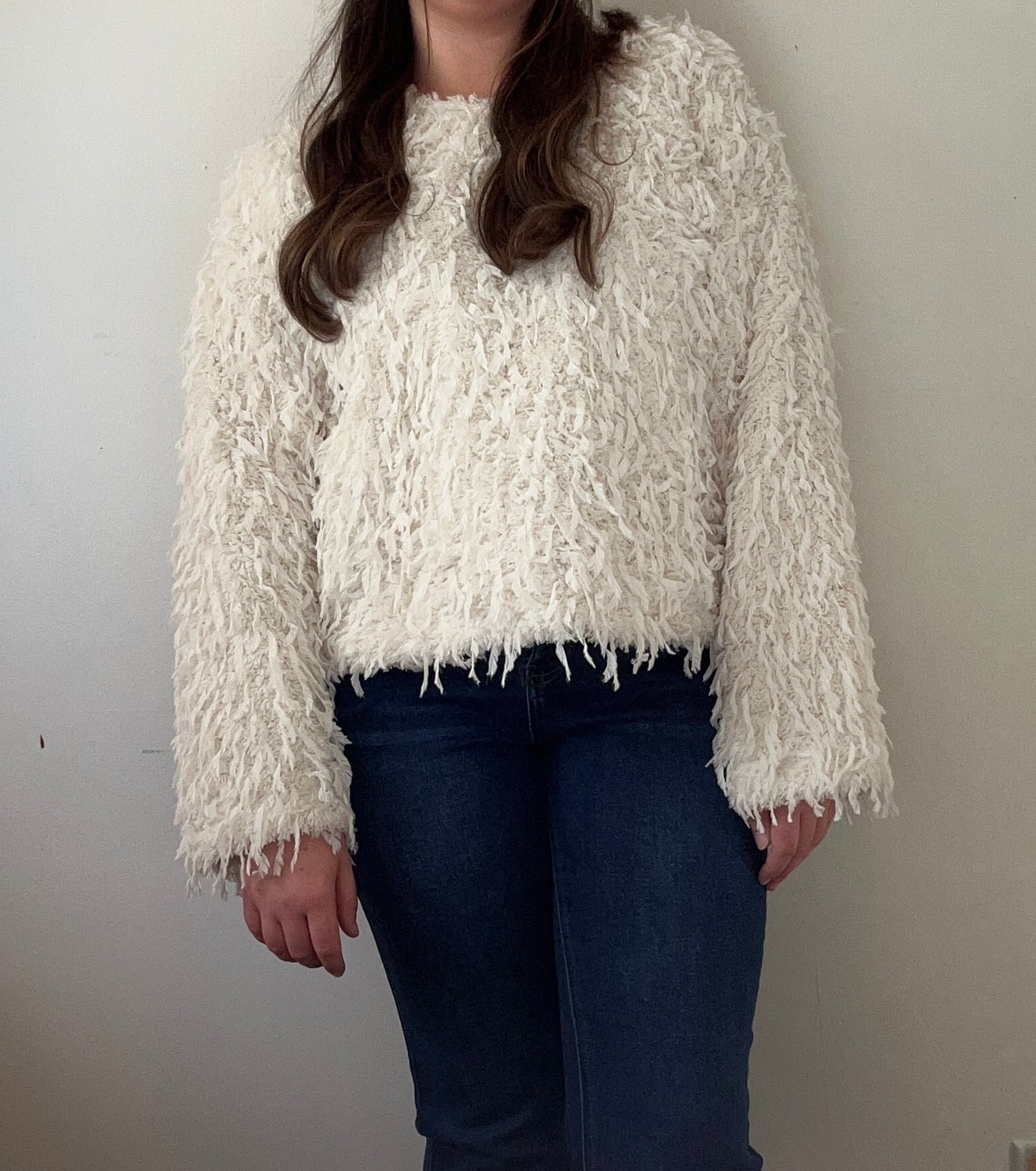 Feather Fun Top - White