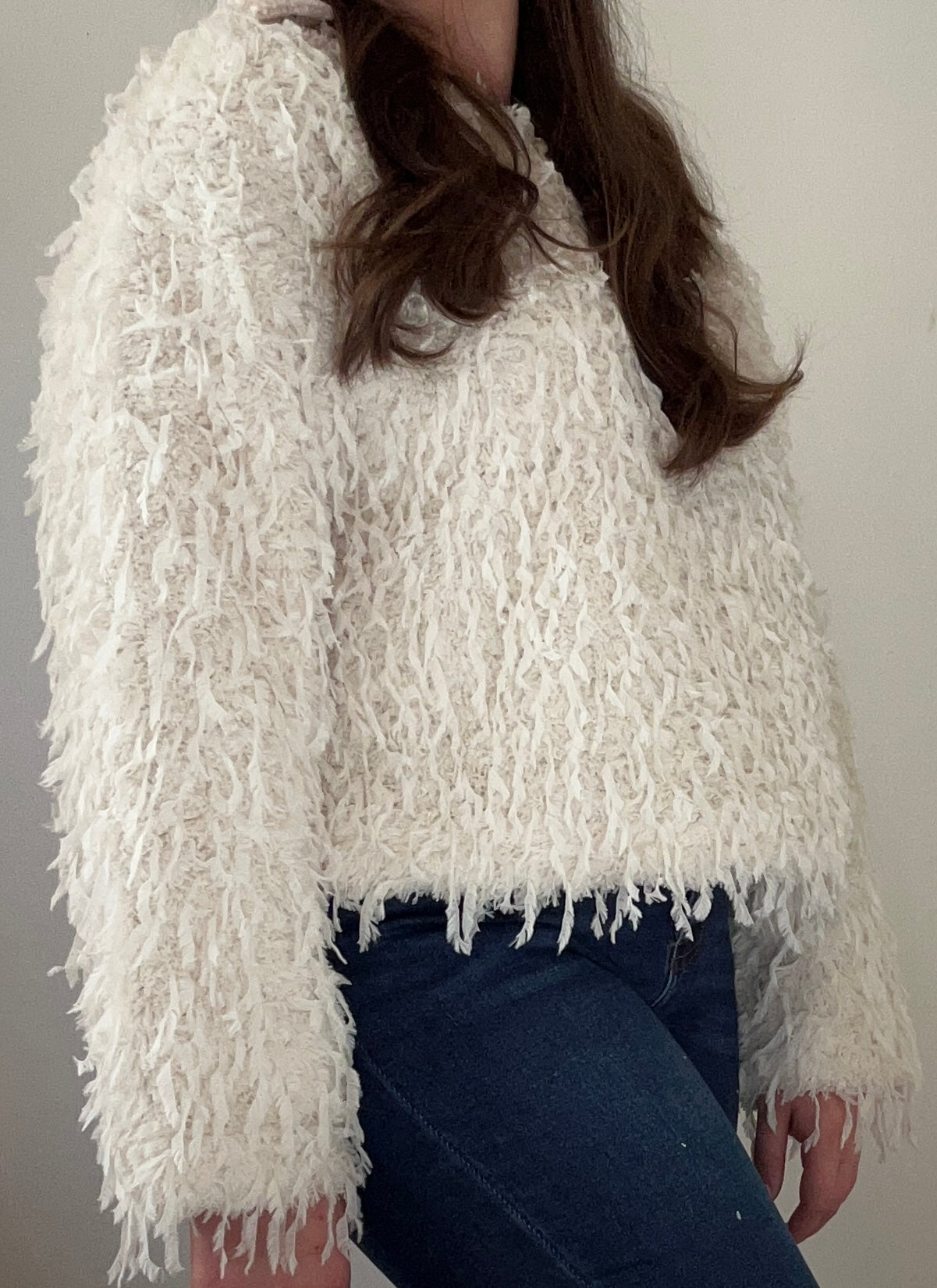 Feather Fun Top - White