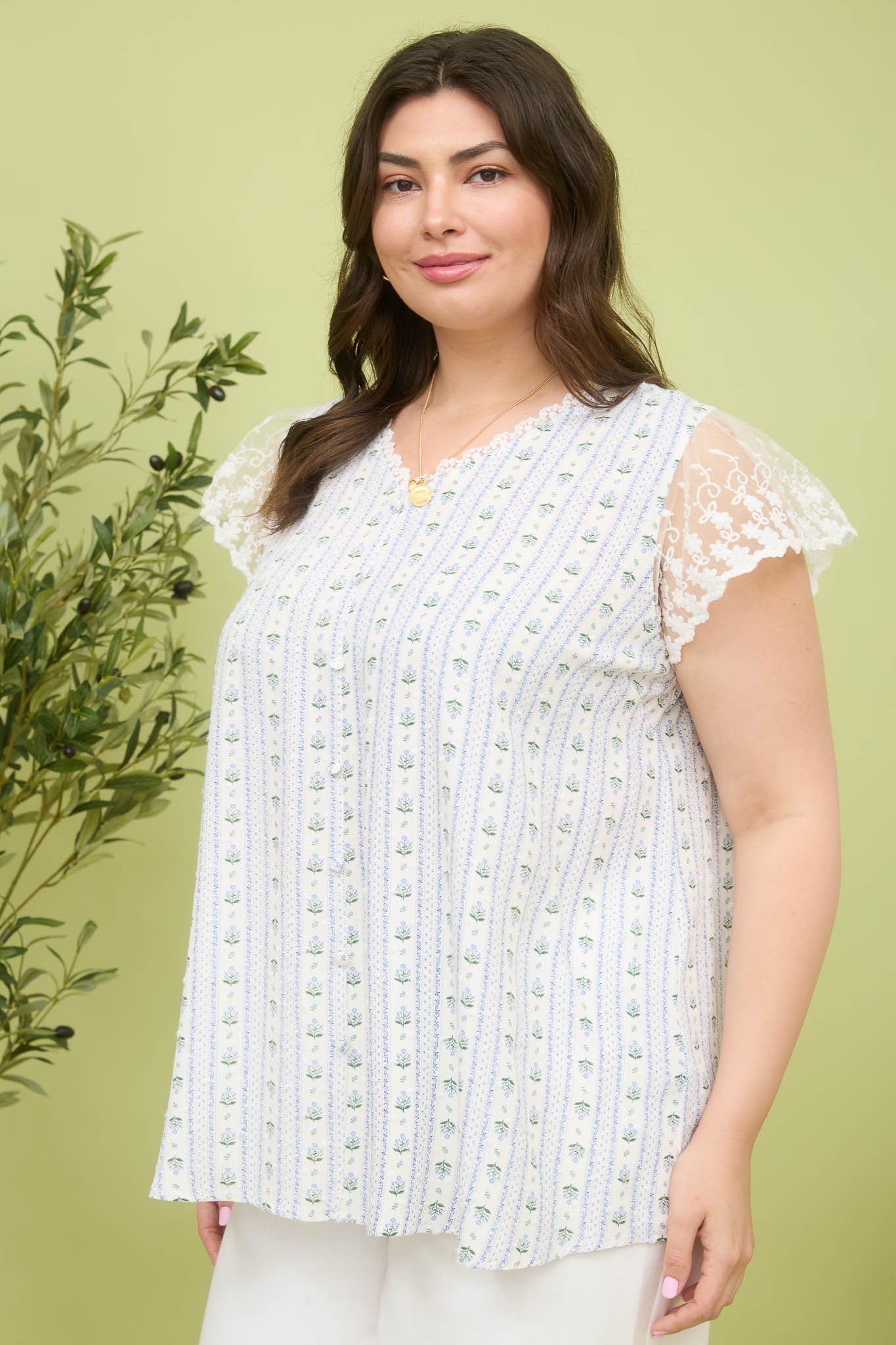 Floral Lace Blouse