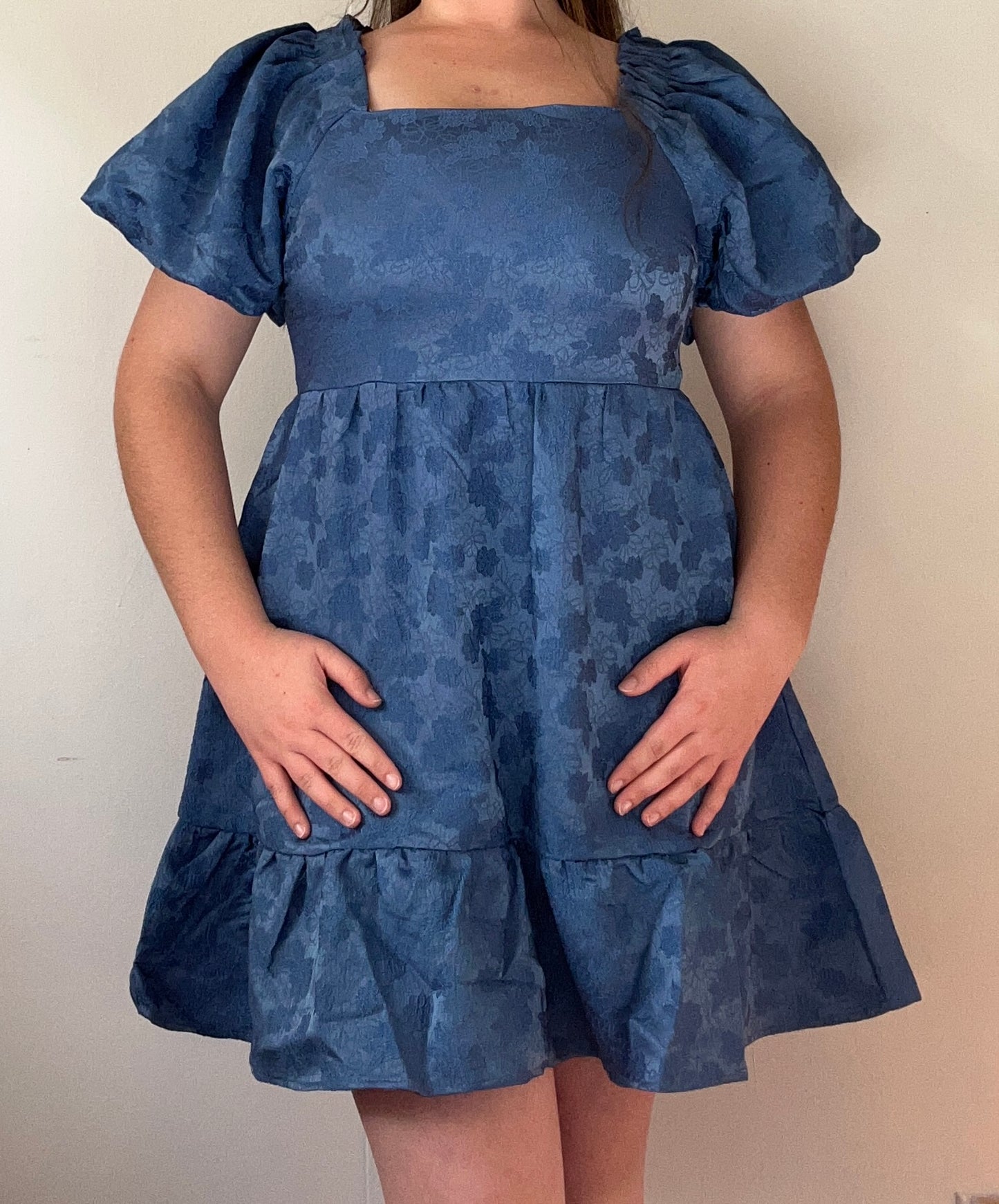 Garden Dreams Dress - Denim