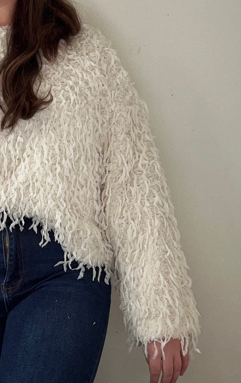Feather Fun Top - White