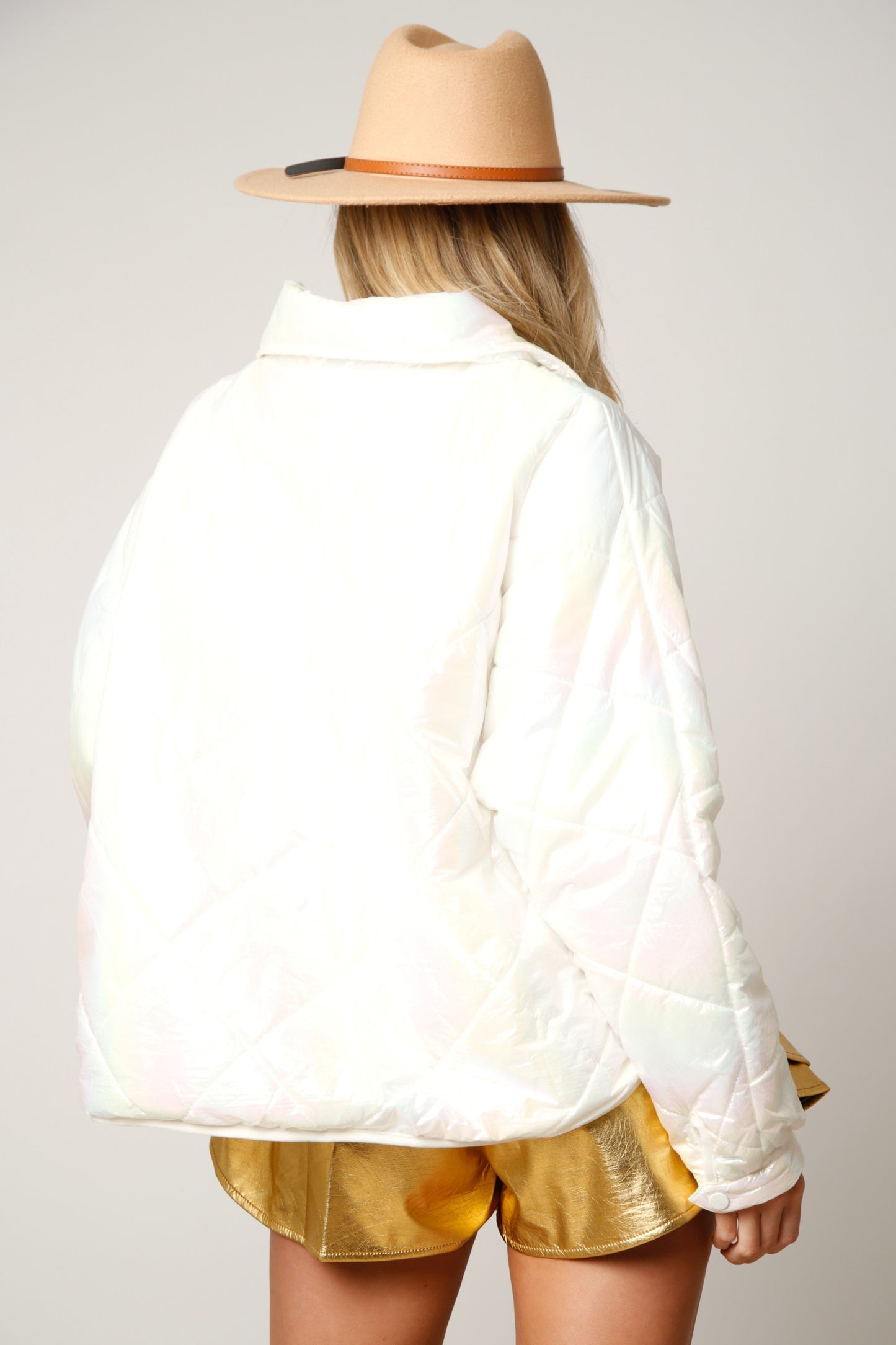 Luminous Quilted Jacket