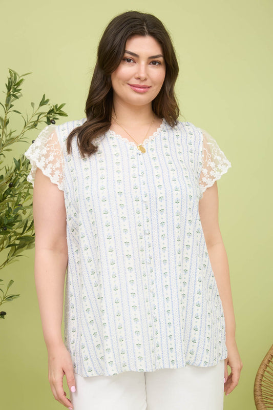 Floral Lace Blouse