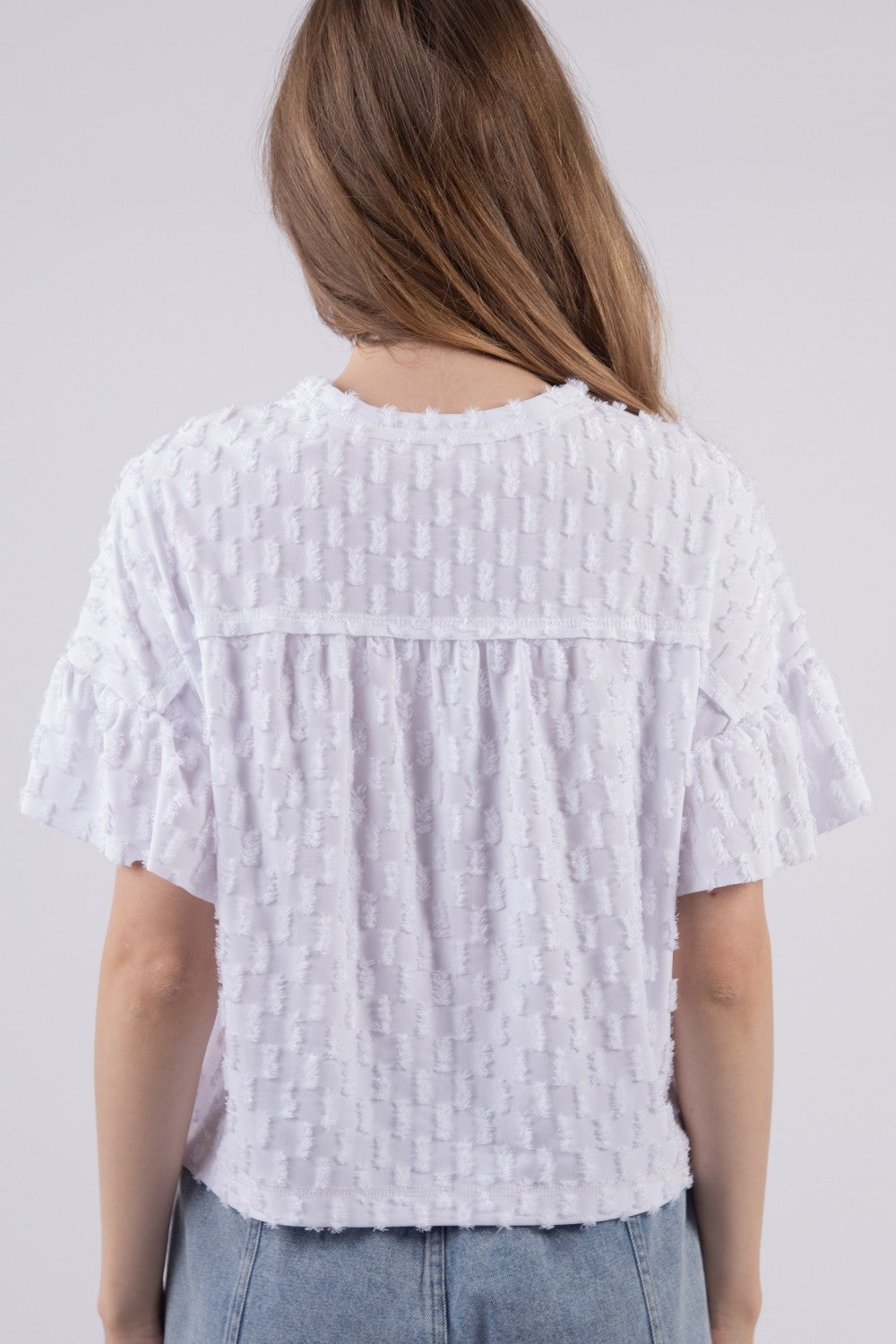 Textured Knit Top